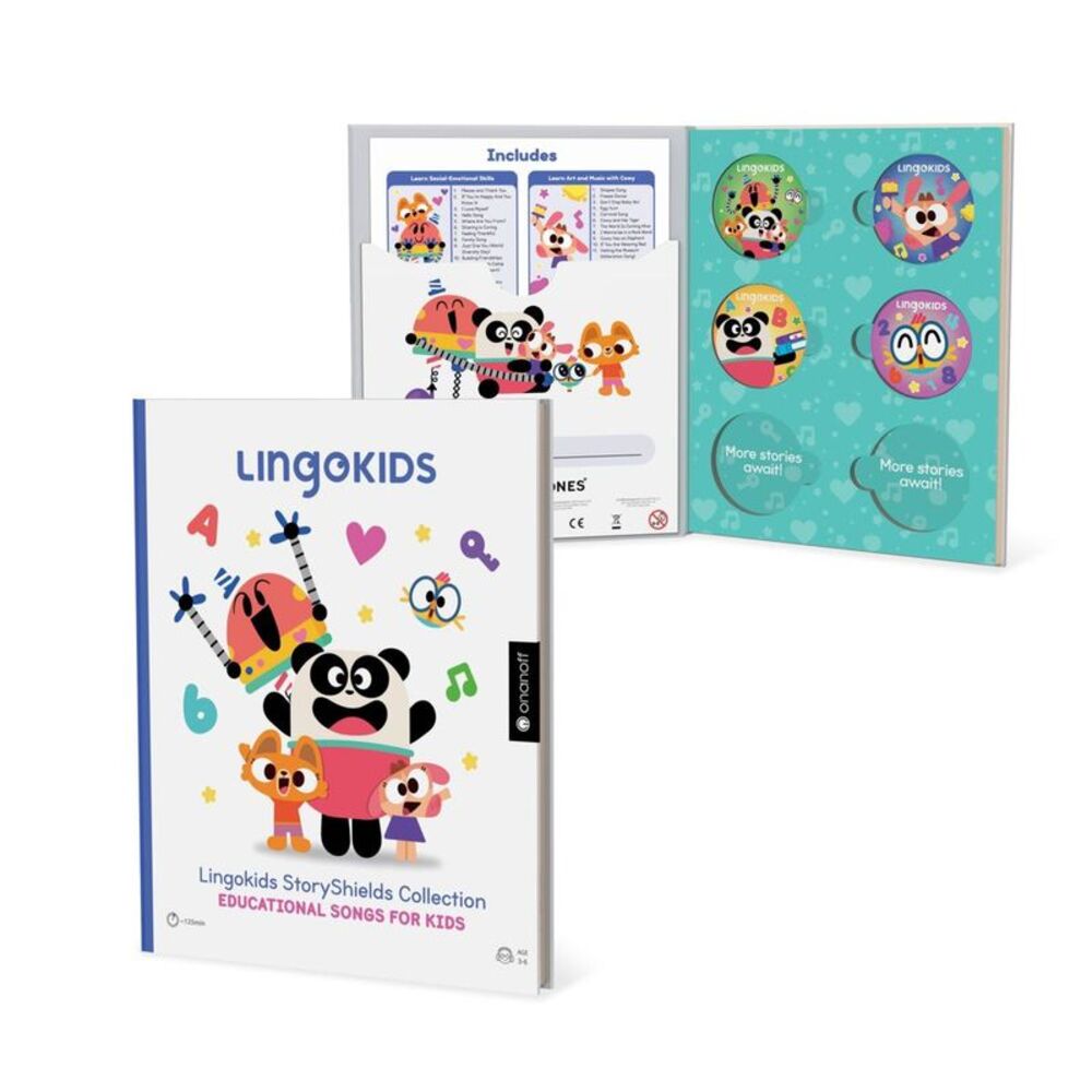 StoryPhones -  Lingokids StoryShields Collection with White